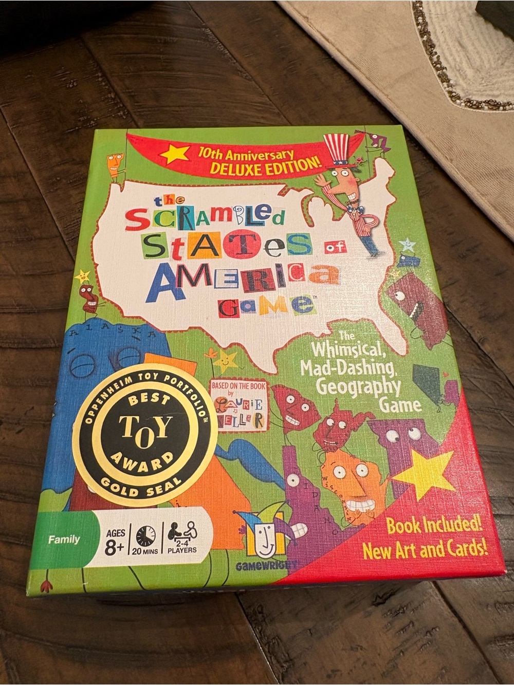 The Scrambled States of America Game - Green